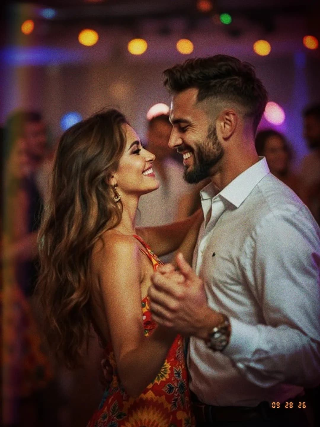 A couple dancing